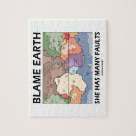 責任の地球彼女は有します多くの欠陥(プレート造構論)を ジグソーパズル