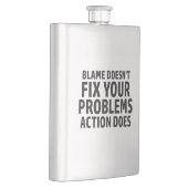 責任は問題を解決しない行動は フラスク (右)