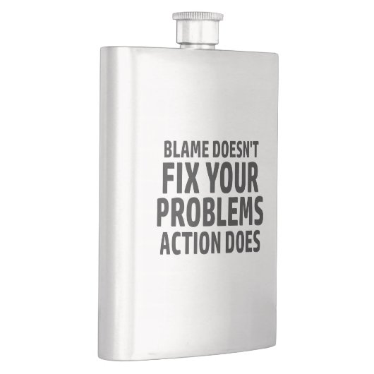 責任は問題を解決しない行動は フラスク (右)