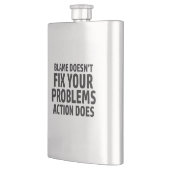 責任は問題を解決しない行動は フラスク (左)