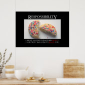 責任を取る時間だ[XL] ポスター (キッチン)