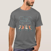 責任を持ってツイートしようね 鳥 ビンテージ Tシャツ (正面)
