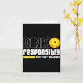 責任を持って丁寧に コートボールギフト カード (黄色い花)