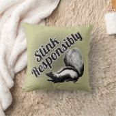 責任を持って悪臭を放つ クッション (ブランケット)