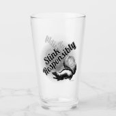 責任を持って悪臭を放つ タンブラーグラス (正面)