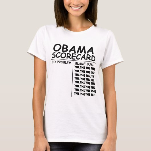 責任ブッシュ Tシャツ (正面)