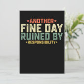 責任素晴らしで台無しになった別の日 招待状 (スタンド正面)