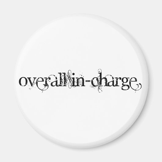 責任者 マグネット (正面)