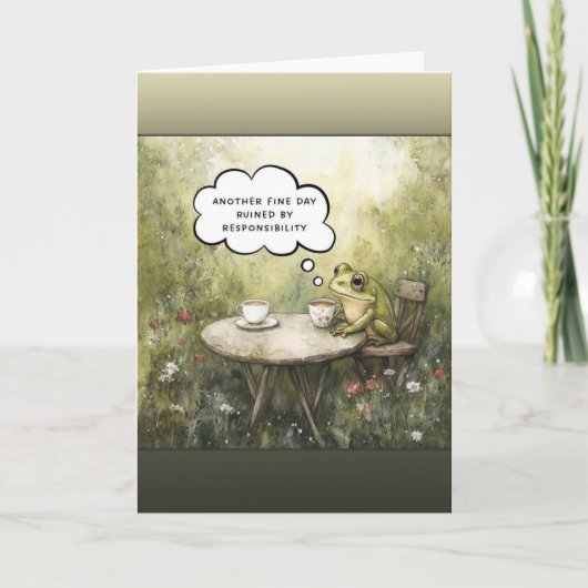 責任 ノートカード (正面)