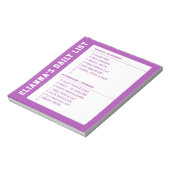 責任AM PMチェックリストkidの準備 ノートパッド (回転)