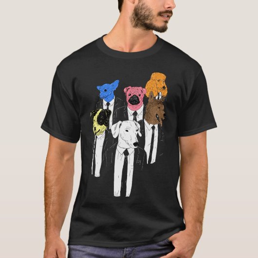 貯水池の土工 Tシャツ (正面)