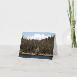 貯水池を春...... カード