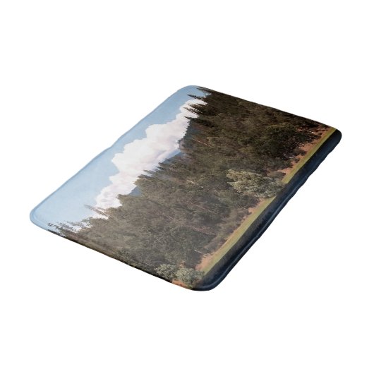 貯水池を春........ バスマット (アングル)