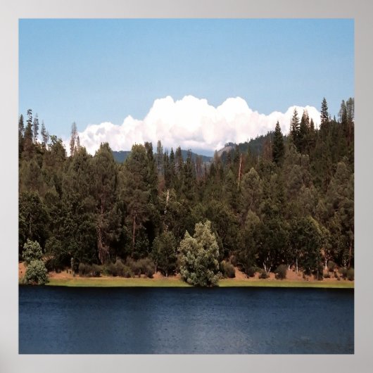 貯水池を春........ ポスター (正面)