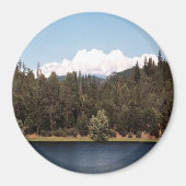 貯水池を春........ マグネット (正面)