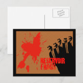 貯水池カエル ポストカード (正面/裏面)