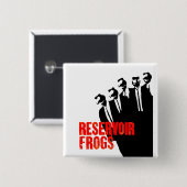 貯蔵所のカエル 缶バッジ (正面&裏面)