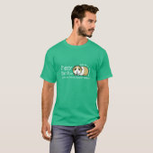貯金箱のイギリスの人のTシャツ Tシャツ (正面フル)