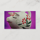 貯金箱の花 名刺 (裏面)