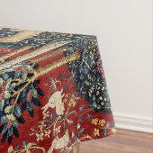 貴婦人とユニコーン、味 テーブルクロス (インサイチュ)