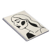 貴婦人のポートレート ノートブック (右側)