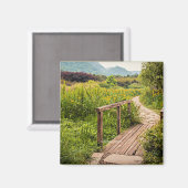 貴州省中国風光明媚な写真、 マグネット (正面/裏面)