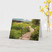 貴州省、中国、風光明媚な風景の写真、 カード (黄色い花)