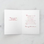 貴方達のためのクリスマスの願い シーズンカード (内部)