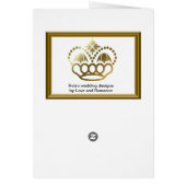 貴族のカップル (裏面)