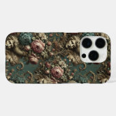 貴族のリータニー – ゴシック様式のフローラデザイン Case-Mate iPhoneケース (裏面 (横))