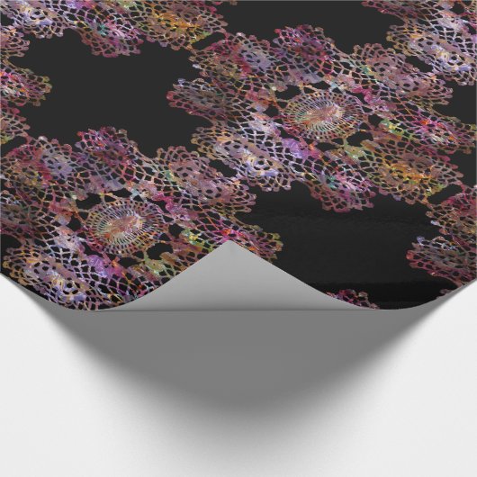 貴族の陽気でエレガントなビクトリア時代の人 ラッピングペーパー (角)