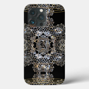 貴族的強靱なモノグラム iPhone 13 PROケース