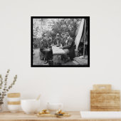 貴族遊ズドミノアアットヨークタウン1862 ポスター (キッチン)