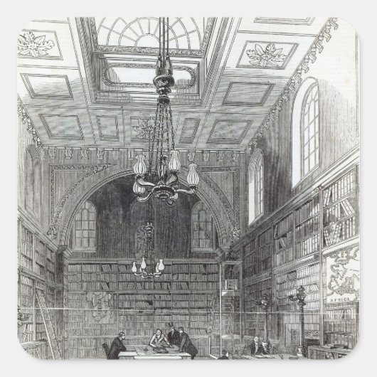 貴族院図書館 スクエアシール (正面)