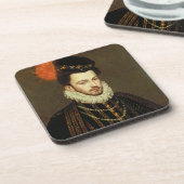 貴族2のポートレート コースター (左側)