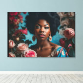 貴族：ベリンジア皇后 キャンバスプリント (インサイチュ (ウッドフロア))