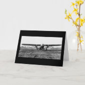 貴族、最も大きい乗客の飛行機1929年 カード (黄色い花)