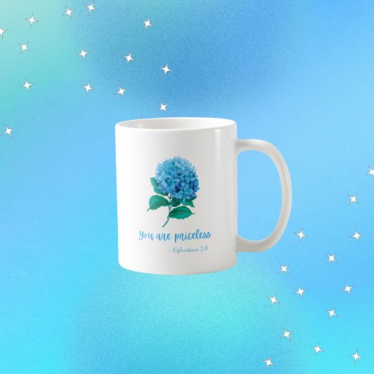 貴様はキリスト教の信義を誇るモダンフローラ コーヒーマグカップ