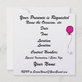 貴殿の臨席が要請された!- SRF 招待状 (裏面)