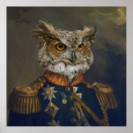 貴獣 – フクロウダンディポスター ポスター