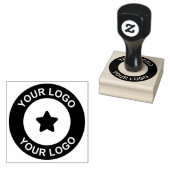 貴社のカスタムロゴ ラバースタンプ (押印)