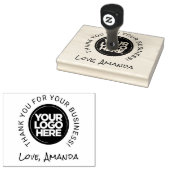 貴社のロゴをありがとう ラバースタンプ (押印)