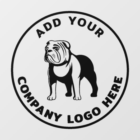 貴社のロゴを追加 - 受付エリア用 ウィンドウサイン (シート)