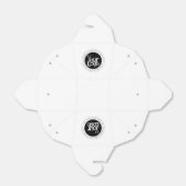 貴社のロゴマーク & 現代的でシンプルな編集可能なテキスト フェイバーボックス (折り畳みなし)