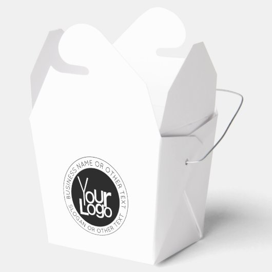 貴社のロゴマーク & 現代的でシンプルな編集可能なテキスト フェイバーボックス (オープン)