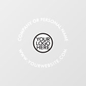 貴社のロゴ カスタム ビジネス 会社 窓用フィルム ウィンドウサイン (シート)