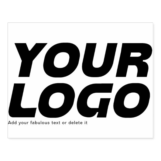 貴社のロゴ カスタム 大きなゴムスタンプ ラバースタンプ (インプリント)