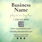 貴社名店舗用QRコード連絡先情報 ウィンドウサイン (シート3)