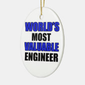 貴重なエンジニア セラミックオーナメント (左)