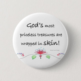 貴重な宝物 缶バッジ